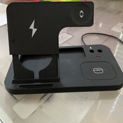 Apple Wireless Charger, 3 in 1 Fast Wireless Charging Station
