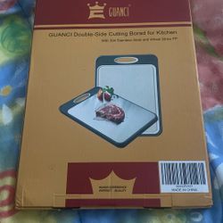 Guanci Stainless Steal Double Sided Cutting Board 