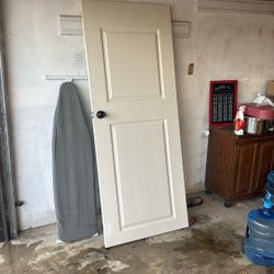 32x80x1-3/8” White Door