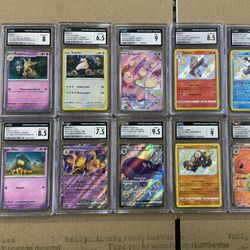 Pokemon Graded Cards 