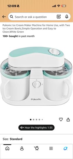 Pukomc ice cream making machine