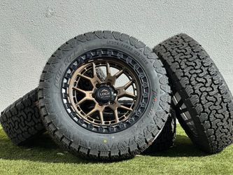 New 20" Lock Off Road Commando Wheels 6x135 Ford F-150 Rims F150 FX4 Navigator 275/60R20 Tires A/T