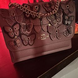 Coach Limited Edition Butterfly Purse Duo 