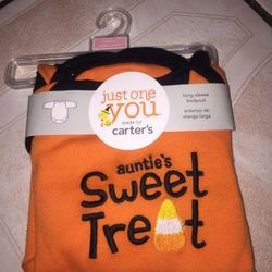 NEW HALLOWEEN CARTERS LONG SLEEVE BODYSUIT