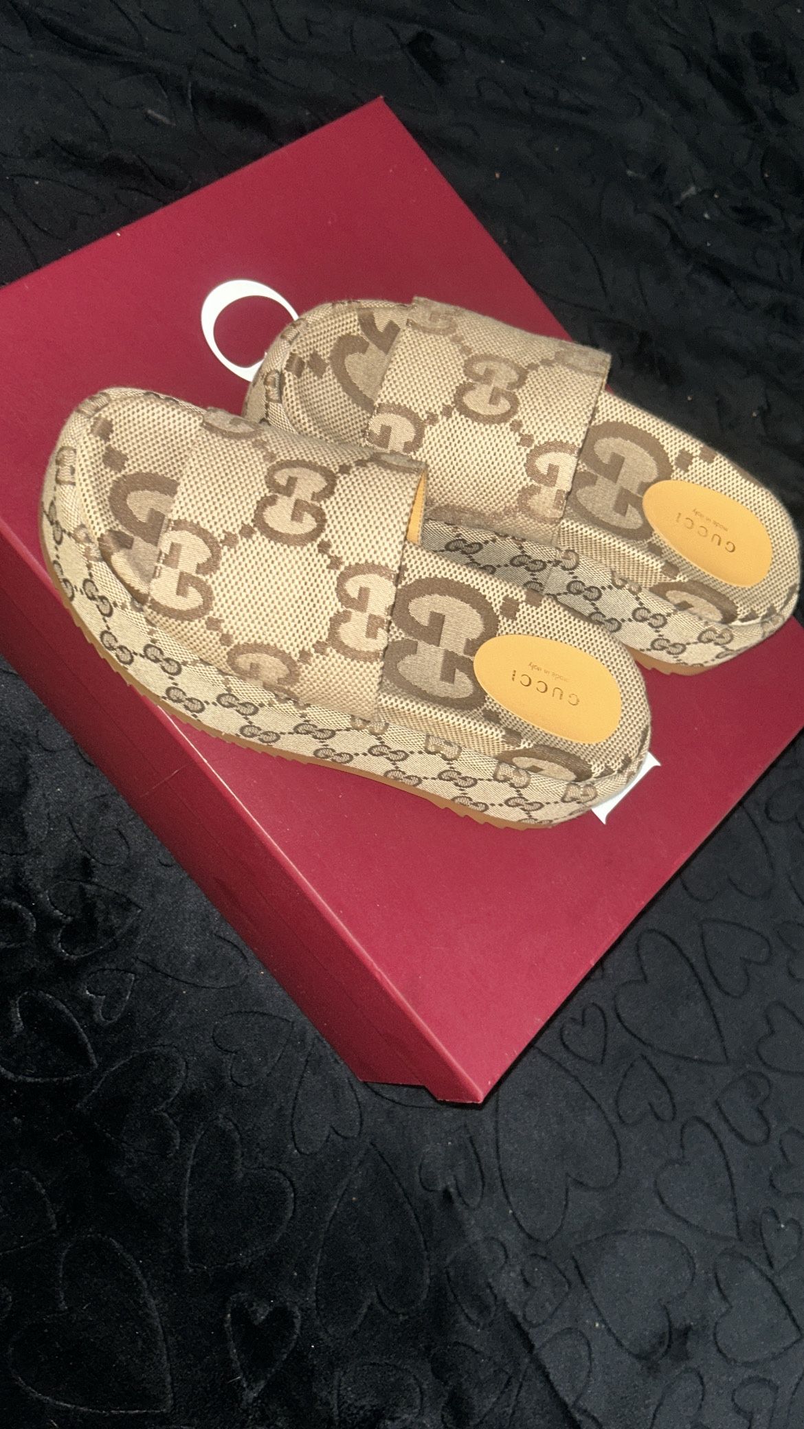 Gucci Platform Slides