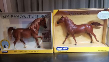 Breyer Horses Arabian and Thoroughbreds
