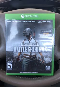 PUBG XBOX ONE NEW! USED ONCE