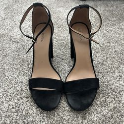Merona Strappy Black Heels