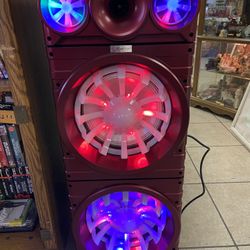 Bluetooth Speaker W/ Karaoke & USB 