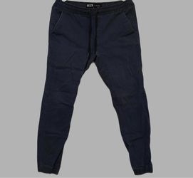 BKLYN Athletics Navy Blue Joggers Mens Size M⁠