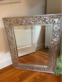 Vintage Carved Boho Mirror