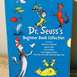 Dr. Seuss's Beginner Book Boxed Set Collection: The Cat in the Hat; One Fish Twop