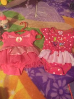 Baby girl tutu onesies