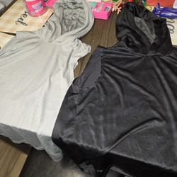 Russell Mens Training Fit Drifit Sleeveless With Hoodie