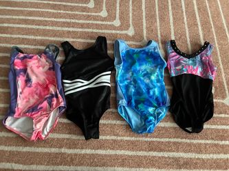 Gymnastics leotards size 4/5 bundle