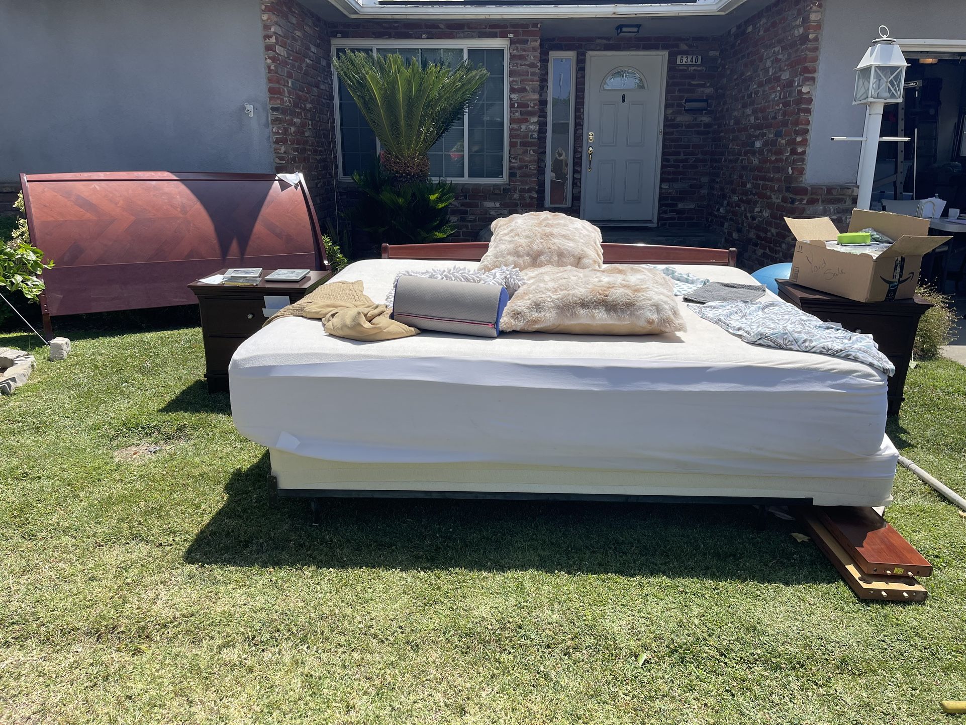 Cal king bed frame