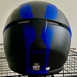 HJC CS-R3 Black+Blue+Red Motorcycle Helmet - Size XL