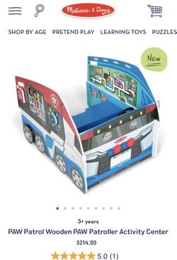 PAW Patrol Wooden PAW Patroller Activity Center