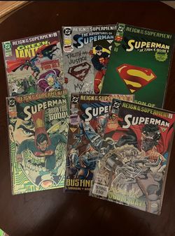 1993 Superman Comics ( Reign Of The Supermen)