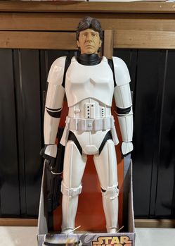 30 Inch Tall Han Solo Stormtrooper Star Wars Figure Jumbo 