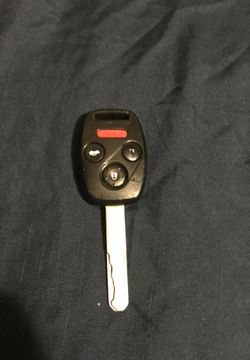 2007 Honda Accord key “could program fob to your car”