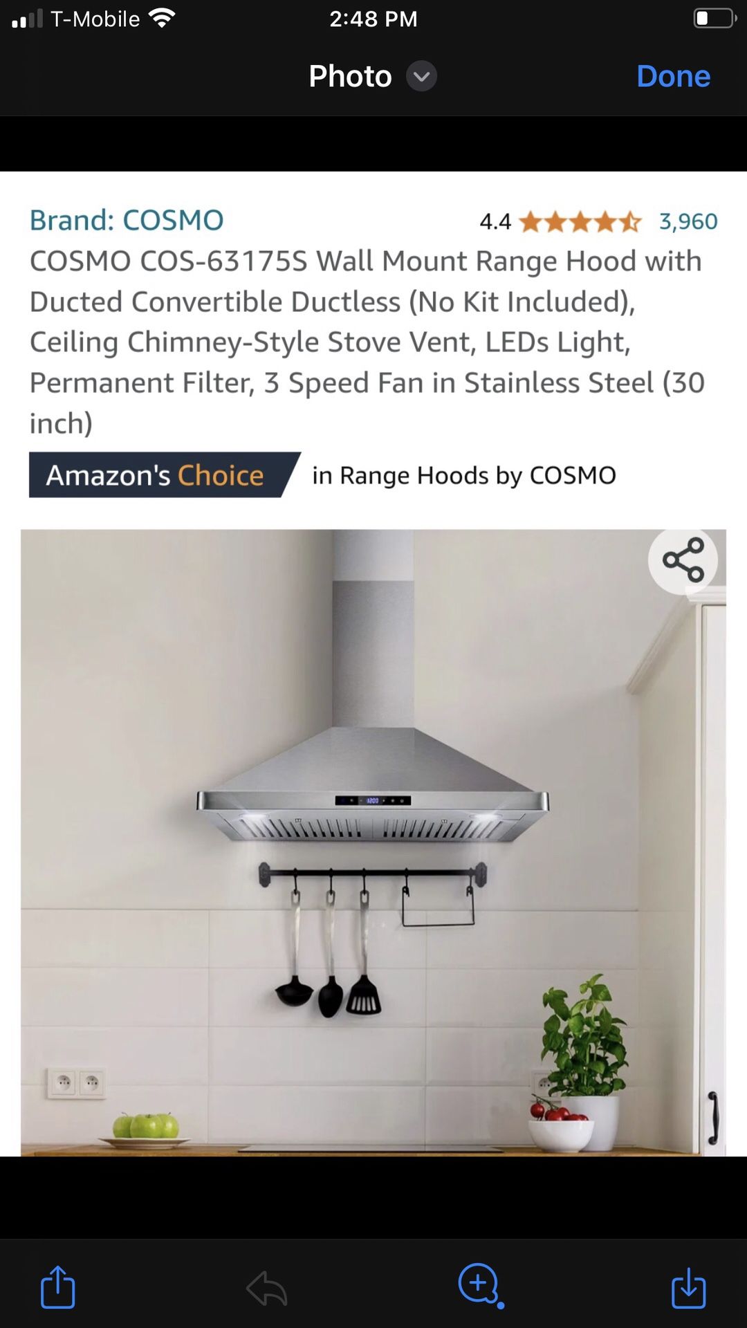 OVEN HOOD
