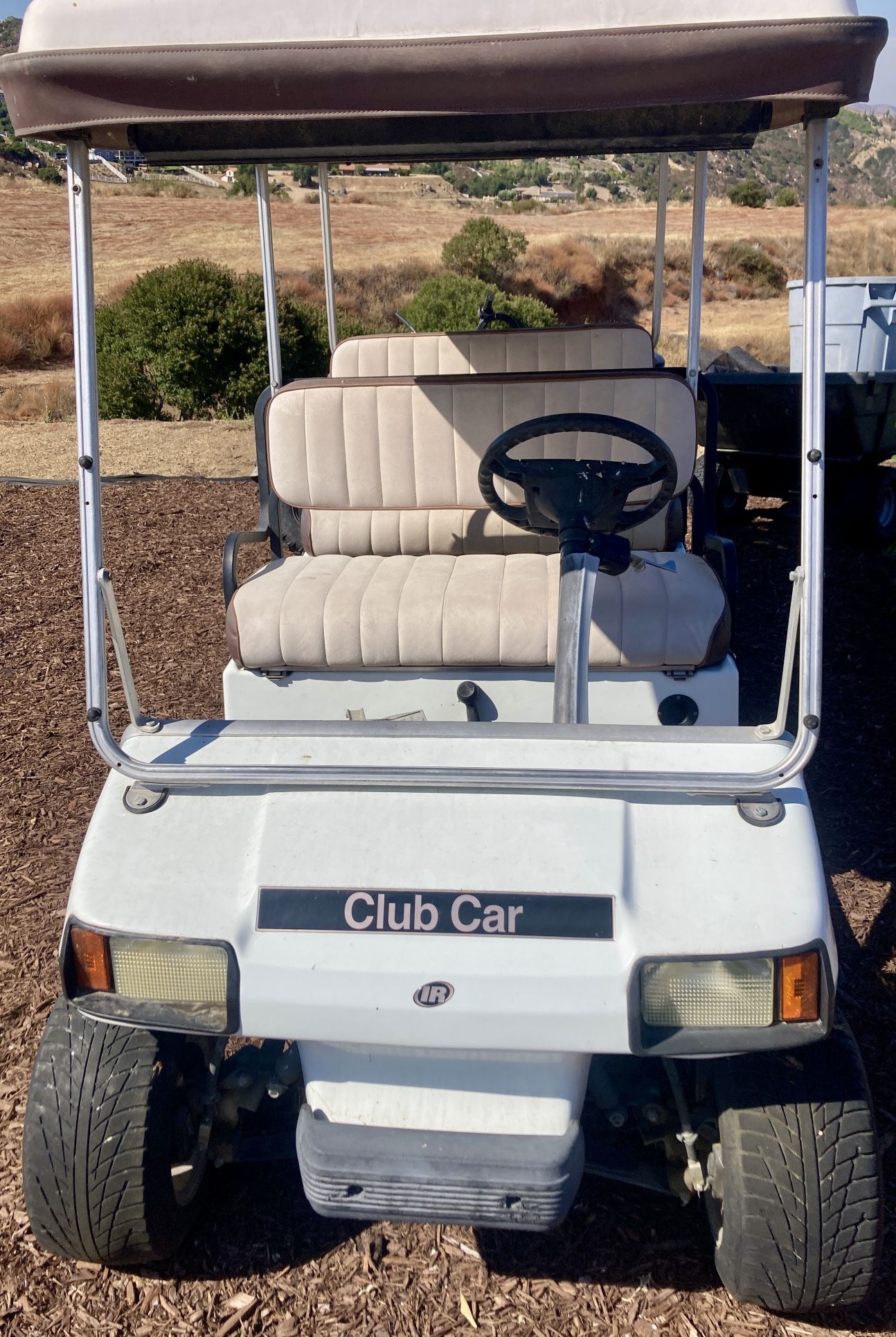 6 Passenger Club Car with Full Length Hard Top