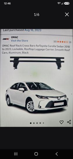 Roof Rack Cross Bars only*