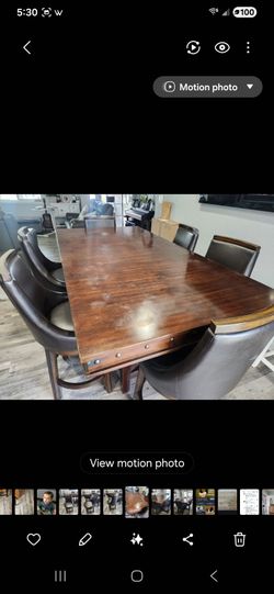 Dining table