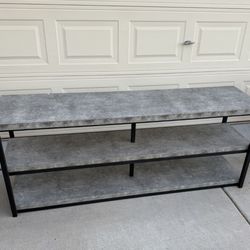 $100: Ashlar Traditional Light Concrete/Light Concrete Tv Stand (Accommodates TVs up to 60-in)