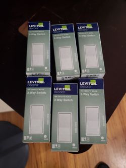 6 Light Switches (3-way)