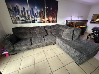 L shaped couch