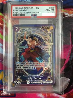 PSA 10 Luffy Tarou SP ST18-005