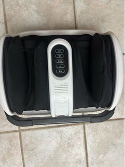 Cloud Massage Shiatsu Foot & Leg Massager with Heat & Adjustable Bar