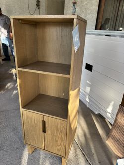 Rhylee Brown Tall Cabinet