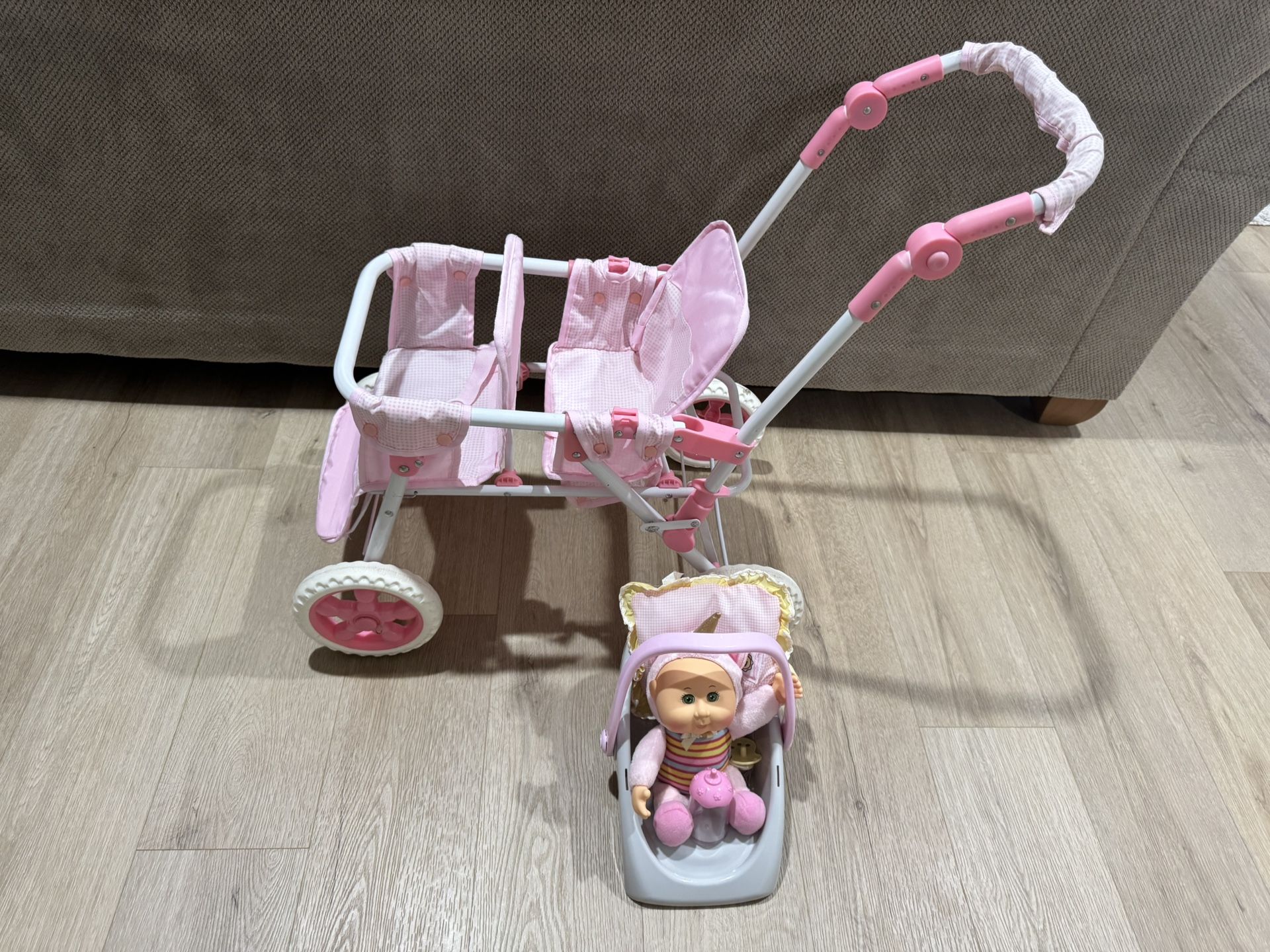 Doll Stroller And Car Seat 