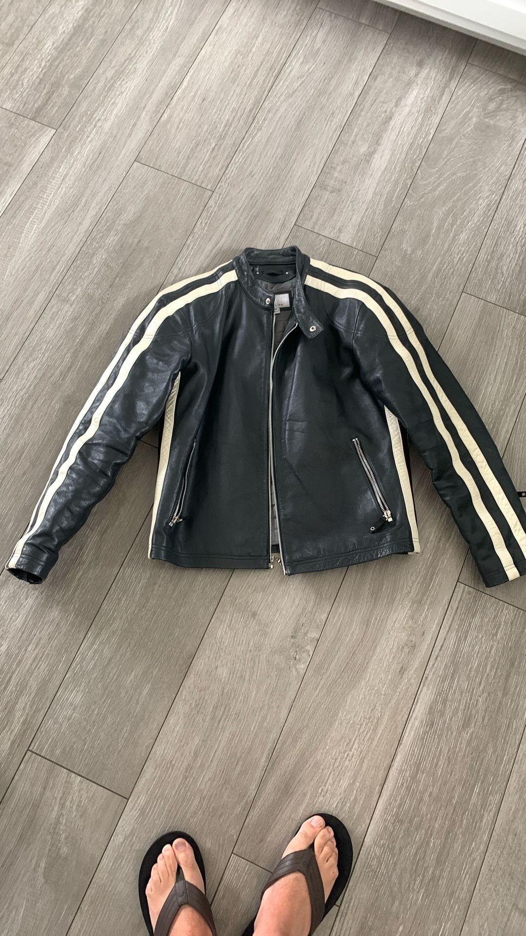 Classic Real Leather Biker Jacket