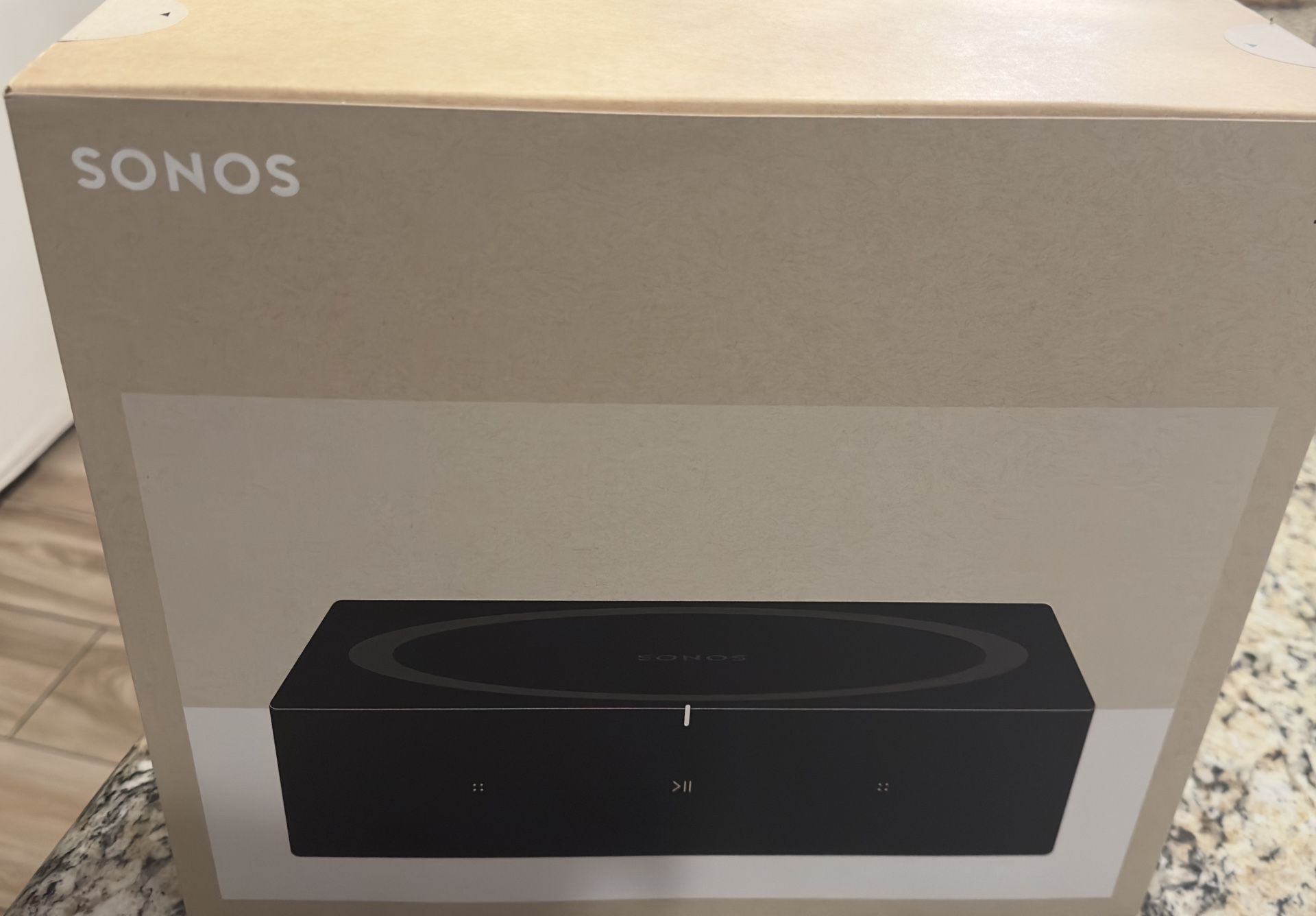 Sonos - Amp 250W 2.1-Ch Amplifier - Black