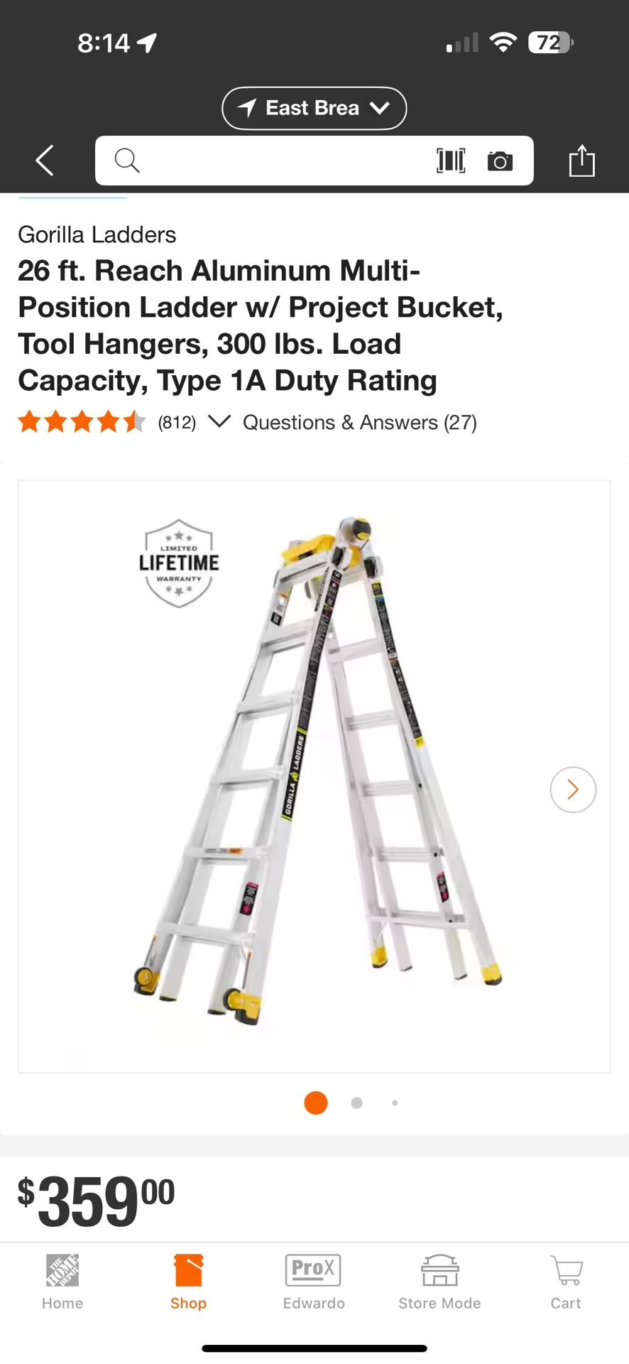 26 Ft. Multi Position Ladder