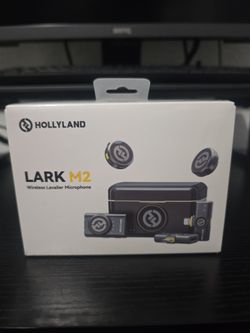 Micrófono inalámbrico Hollyland Lark M2 para iPhone/Cámara/Android/PC, Audio de alta fidelidad 48kHz/24-bit, Alcance de 300m, Cancelación de ruido, 40