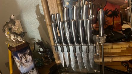 Knife set see-through full set