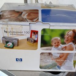 HP PHOTOSMART 100 PHOTO DIRECT INKJET PRINTER  BRAND NEW