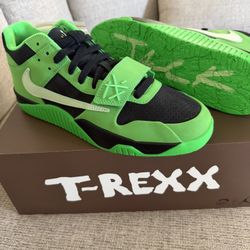 Travis Scott CJ1 T-Rexx Green Spark 10.5