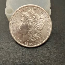 1881-S Morgan Silver Dollar