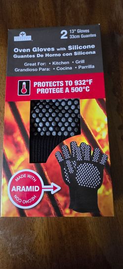 Nouvelle Legende Silicone Oven Gloves 2-Pack