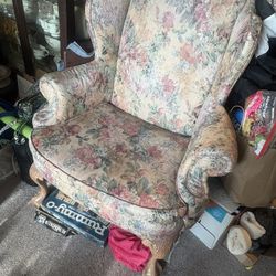 Living room Furniture Sofa, Loveseat, & Wing back chair
