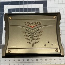 Kicker 350.2 Amp Amplifier Excellent Condition