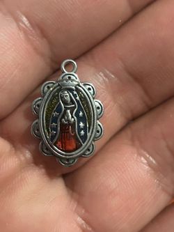 James Avery enamel pin virgin of Guadalupe