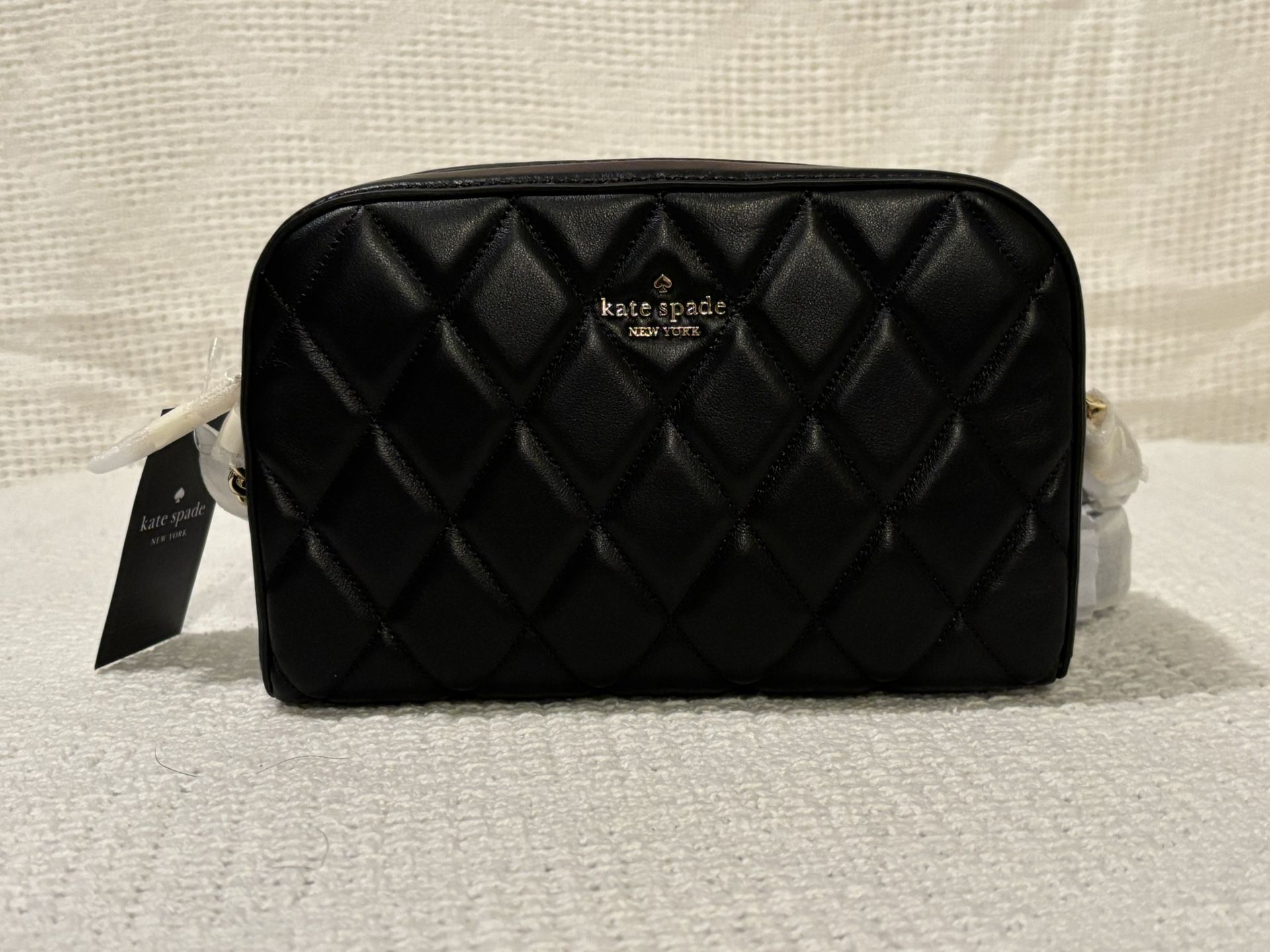 Kate Spade Smooth Quilted Leather Crossbody Carey Bag
