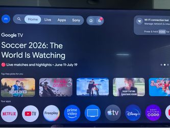 85inch Sony Bravia TV , Samsung 55inch 4k smart TV